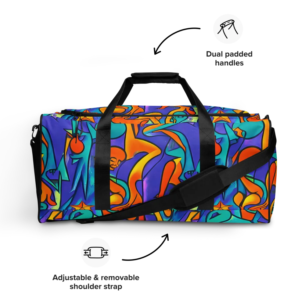 Surreal Movements on Duffle Bag — Front