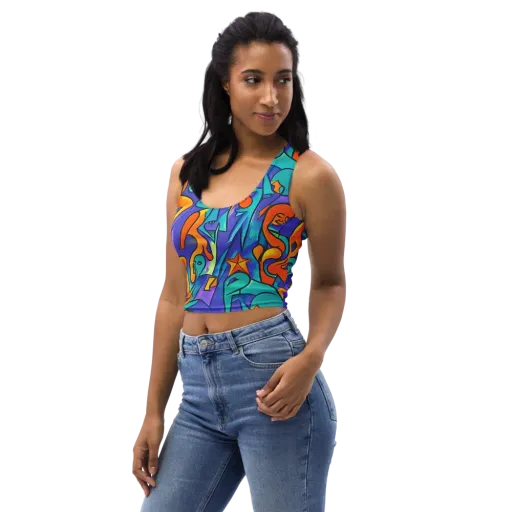 Surreal Movements on a Crop Top