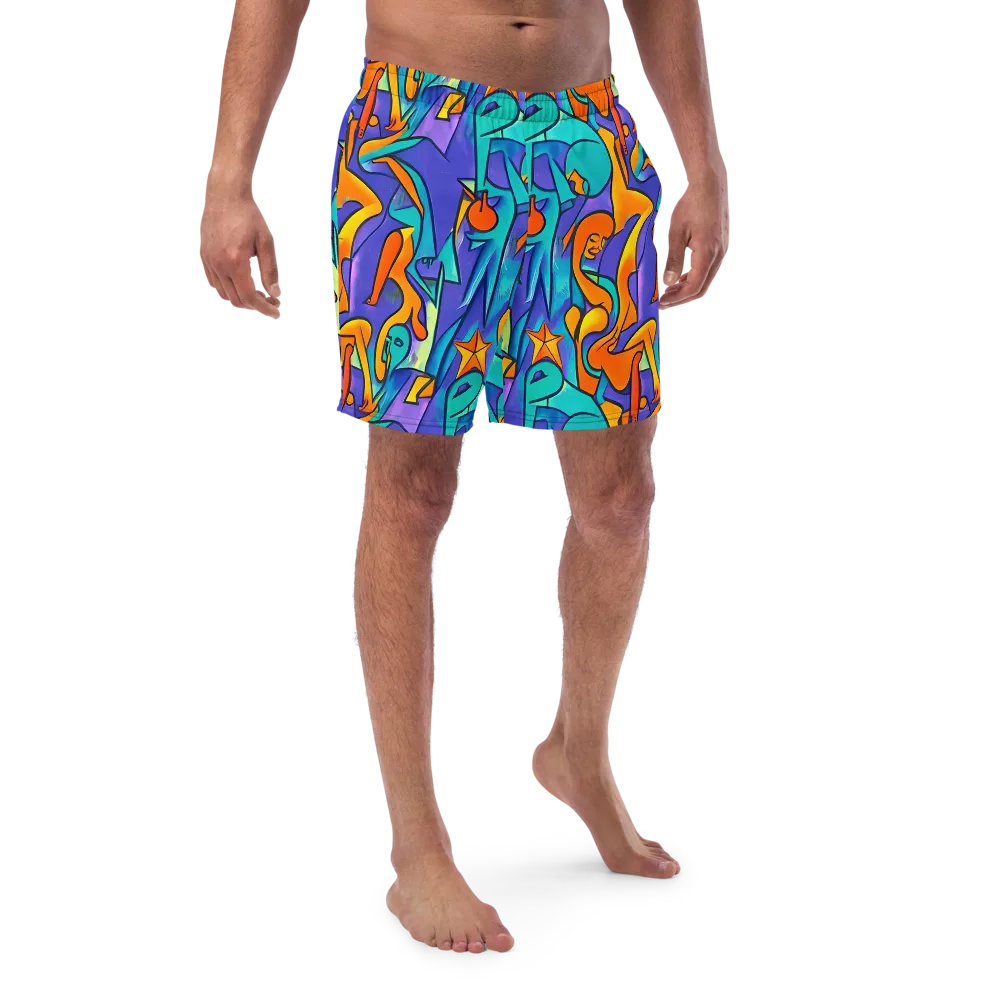 Surreal Movements on Swim Trunks — Front