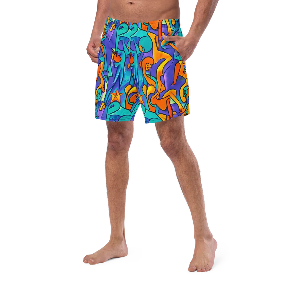 Surreal Movements on Swim Trunks — Left Front