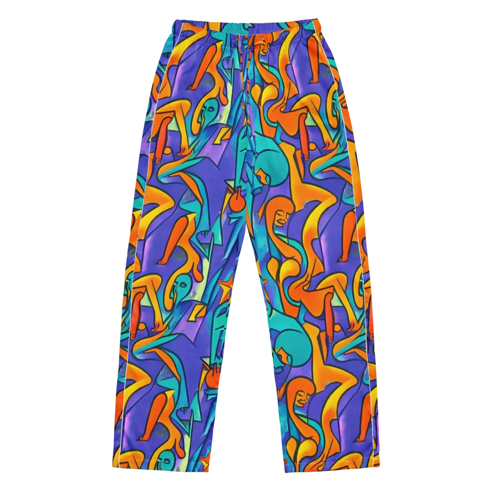 Surreal Movements on Women's Pajama Pants — Front