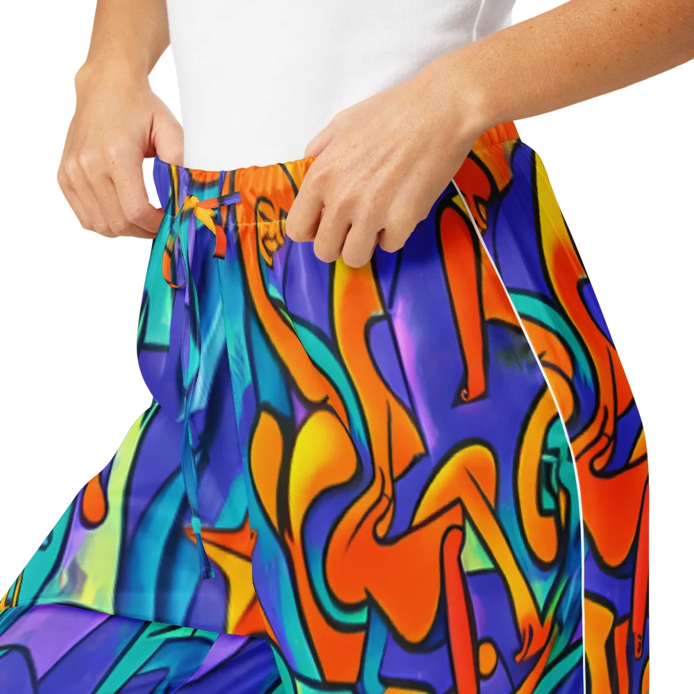 Surreal Movements on Women's Pajama Pants — Product details