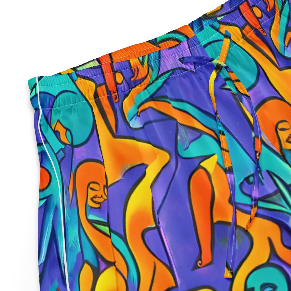 Surreal Movements on Women's Pajama Shorts — Product details