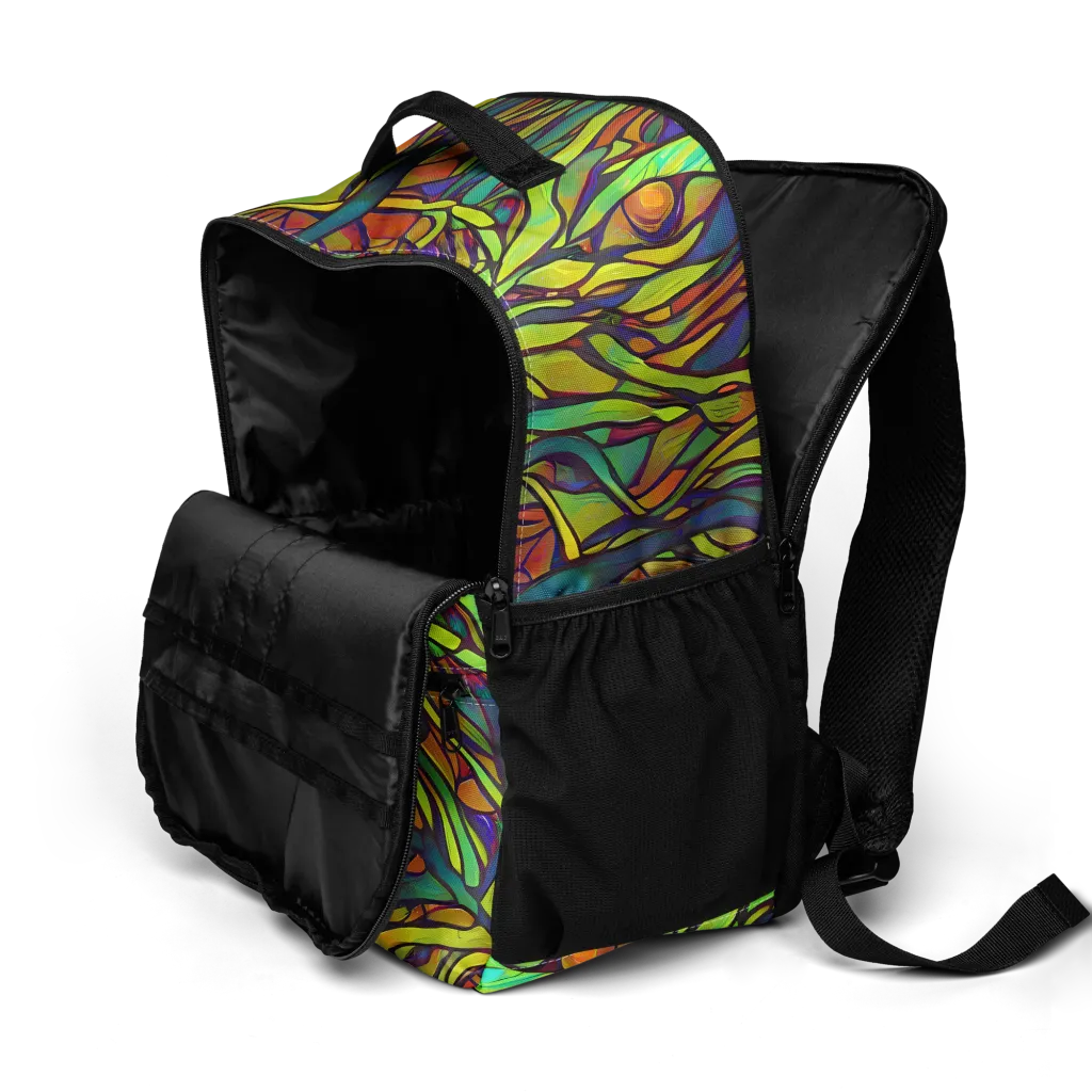 Cosmic Garden on Utility Backpack — Product details 2