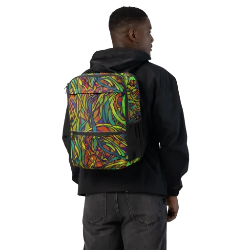 Cosmic Garden on a Utility Backpack