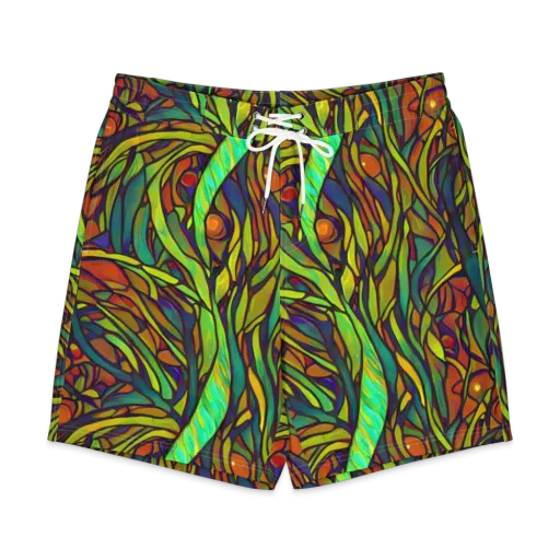 Cosmic Garden on a Men's Board Shorts