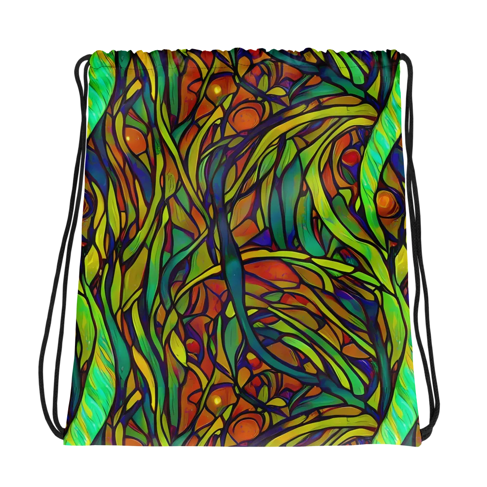 Cosmic Garden on Drawstring Bag — Photo
