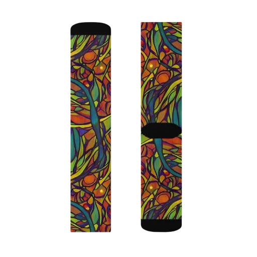 Cosmic Garden on a Socks