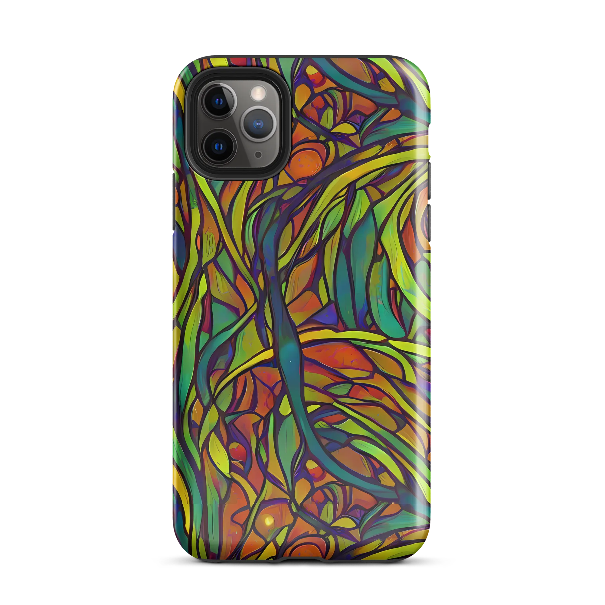 Cosmic Garden on Tough Case for iPhone® — Front