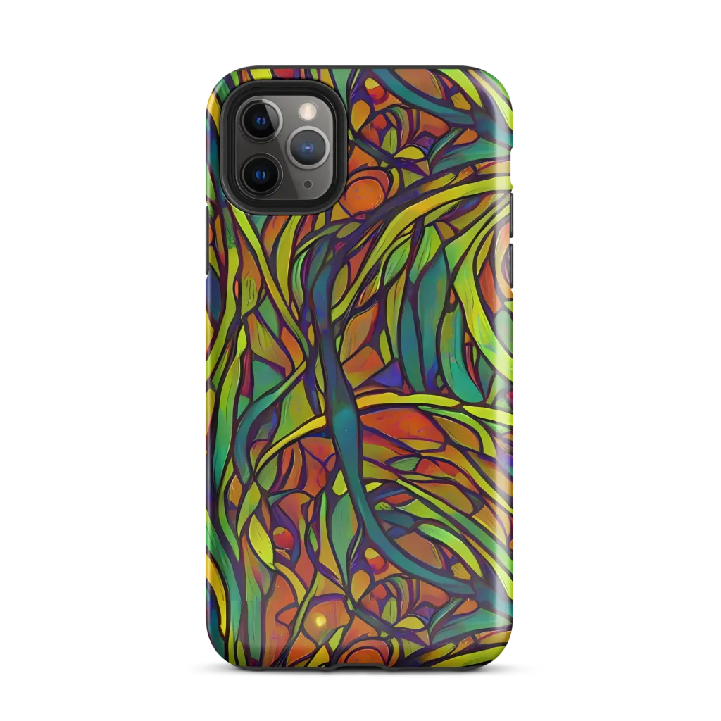 Cosmic Garden on Tough Case for iPhone® — Front