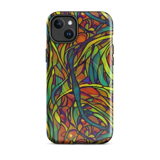 Cosmic Garden on a MagSafe Tough Case for iPhone®