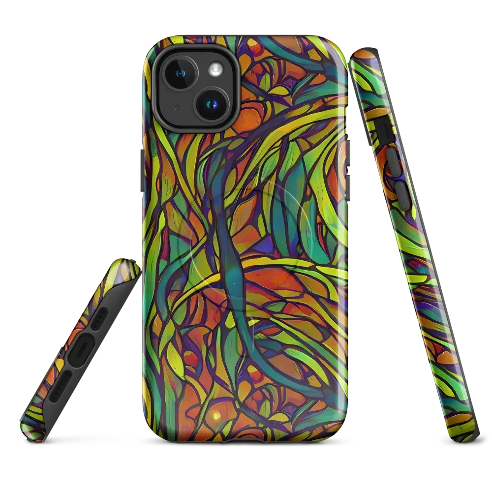 Cosmic Garden on MagSafe Tough Case for iPhone® — Front
