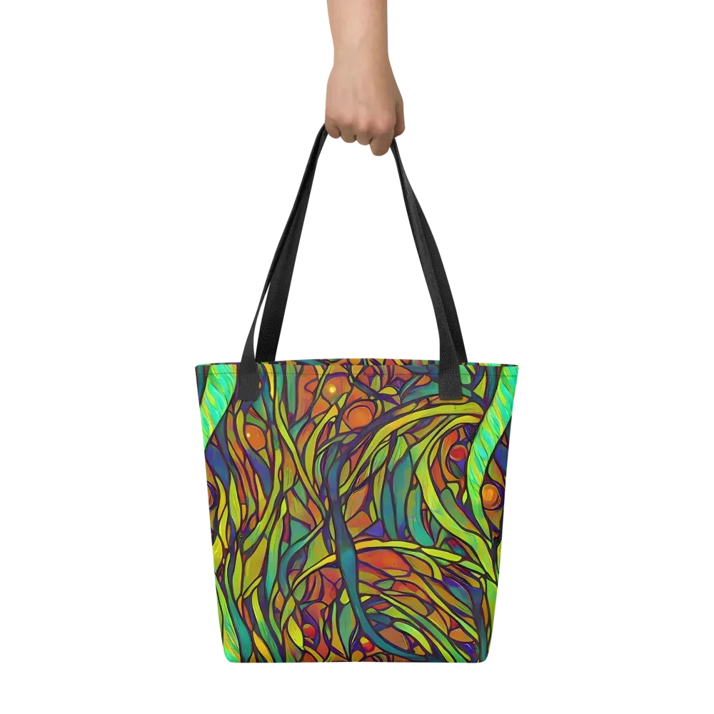 Cosmic Garden on Tote Bag — Front