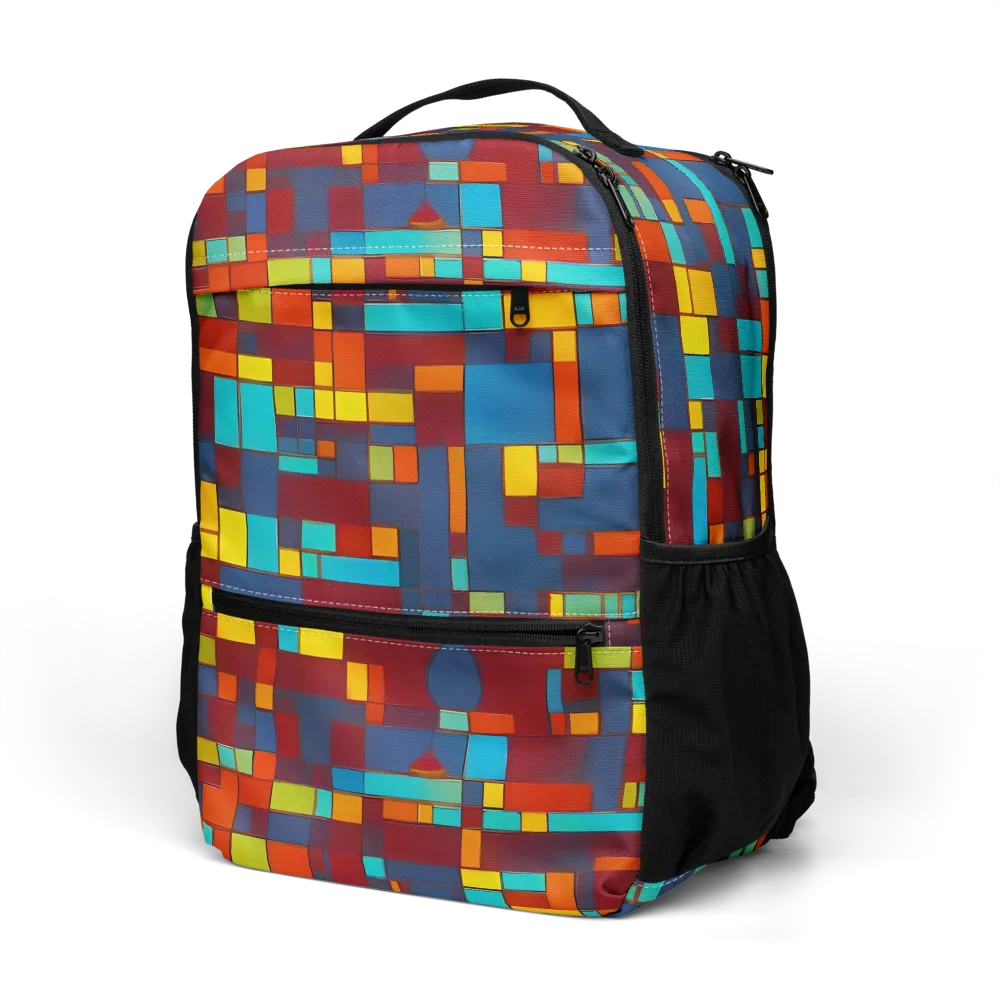 Astral Grid on Utility Backpack — Left Front