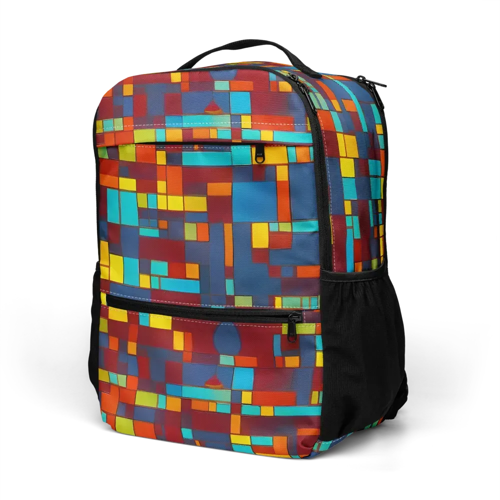 Astral Grid on Utility Backpack — Left Front