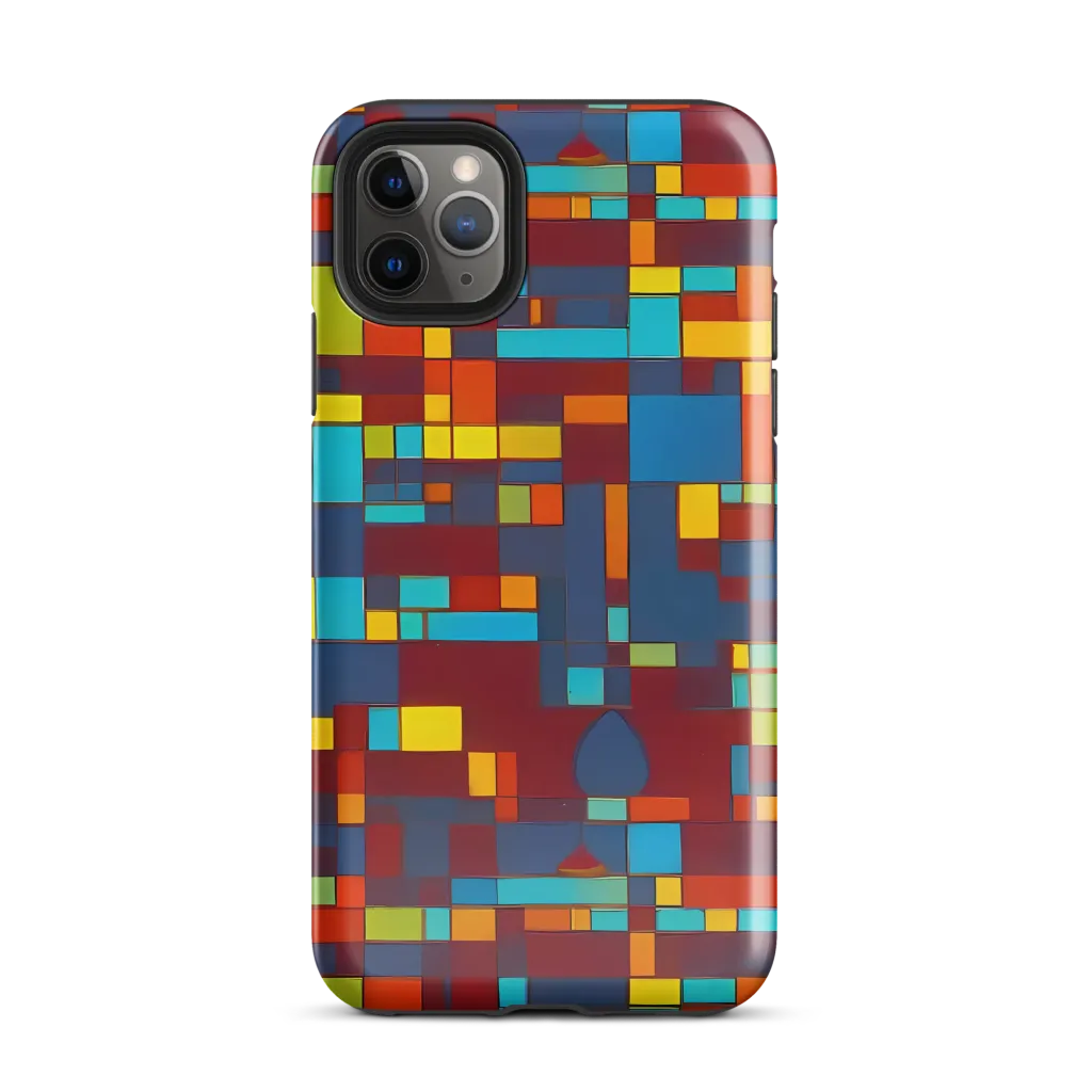 Astral Grid on Tough Case for iPhone® — Front