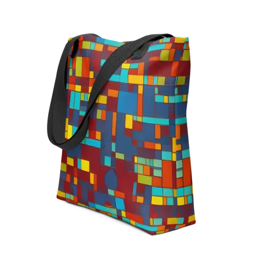 Astral Grid on a Tote Bag