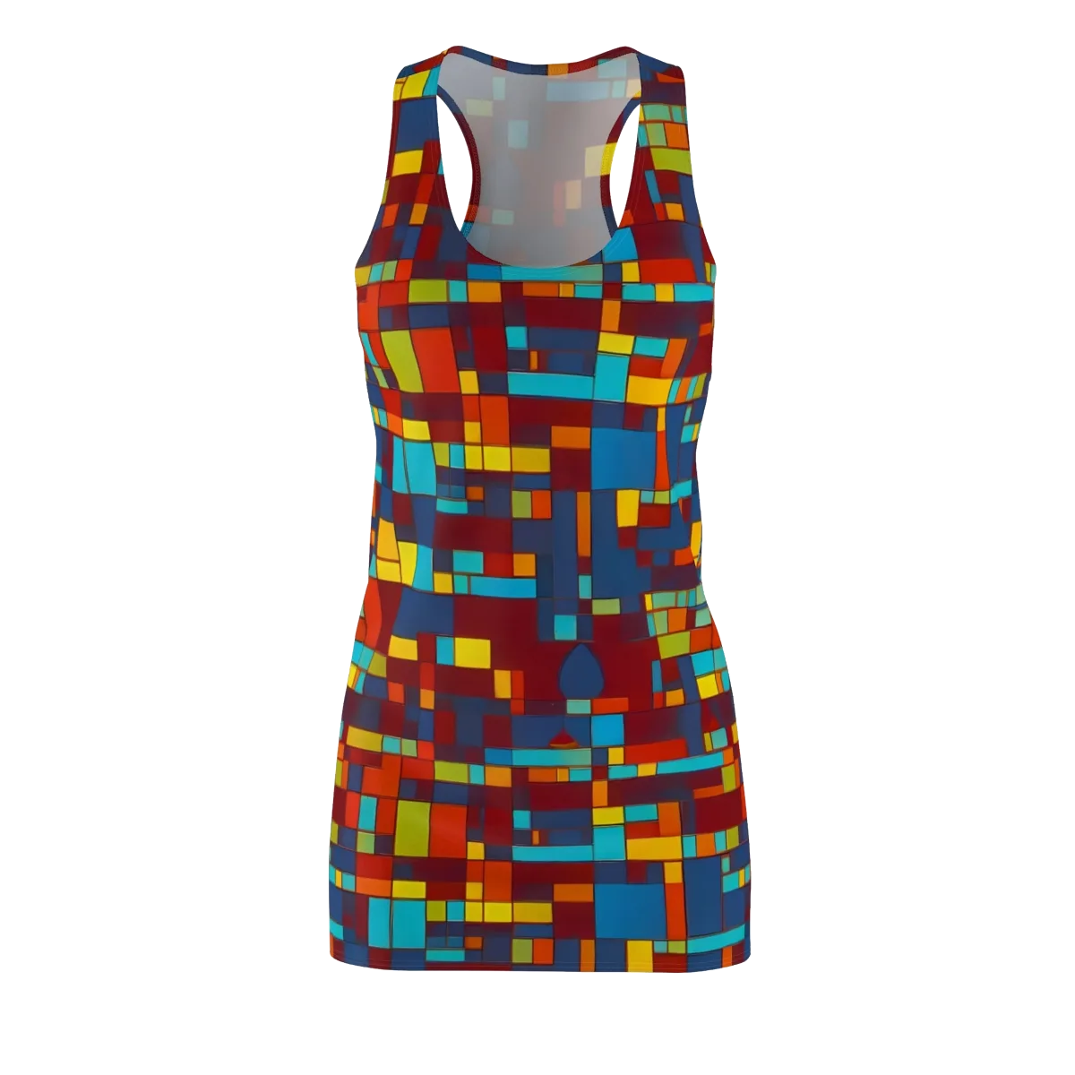 Astral Grid on Racerback Dress — Front