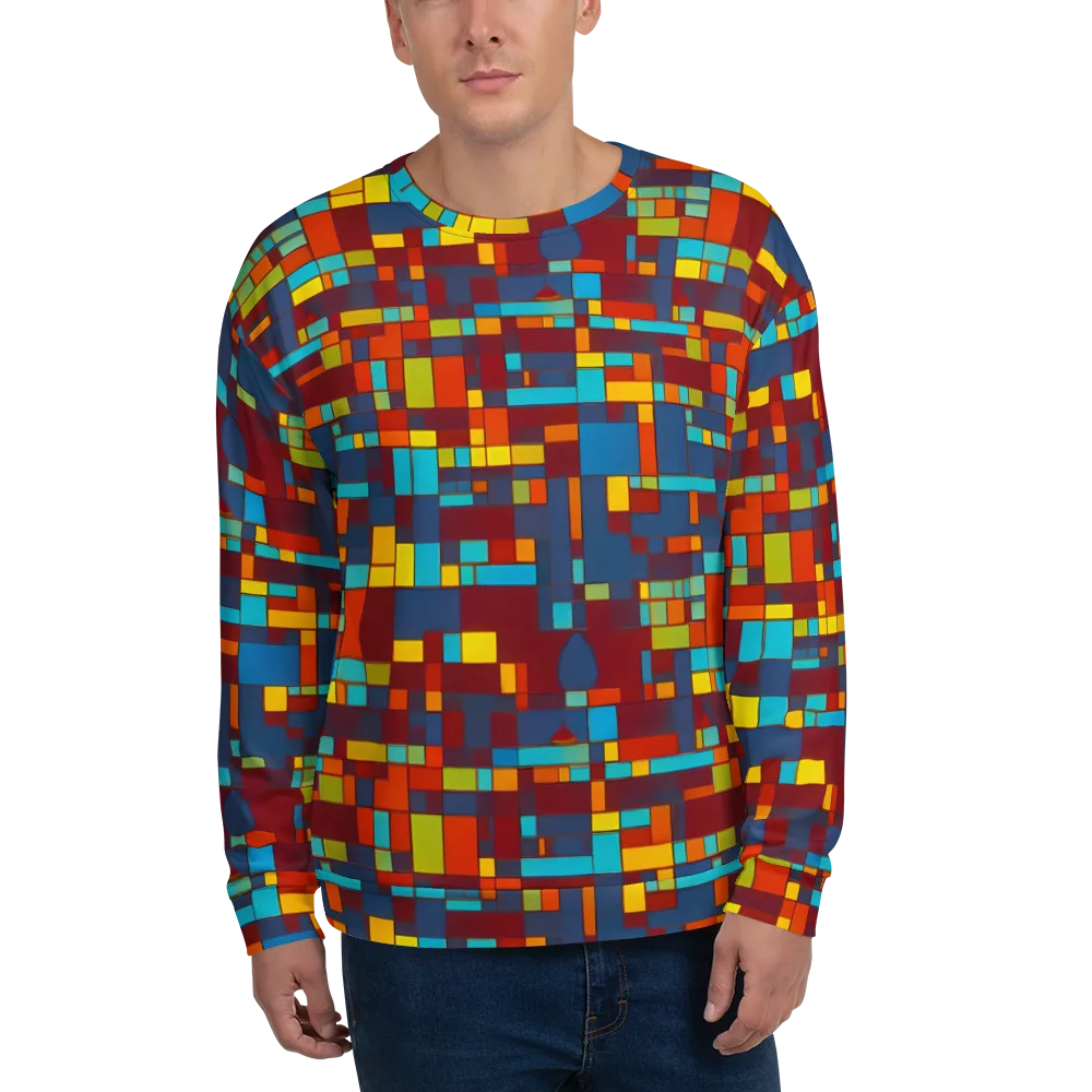 Astral Grid on Sweatshirt — Front
