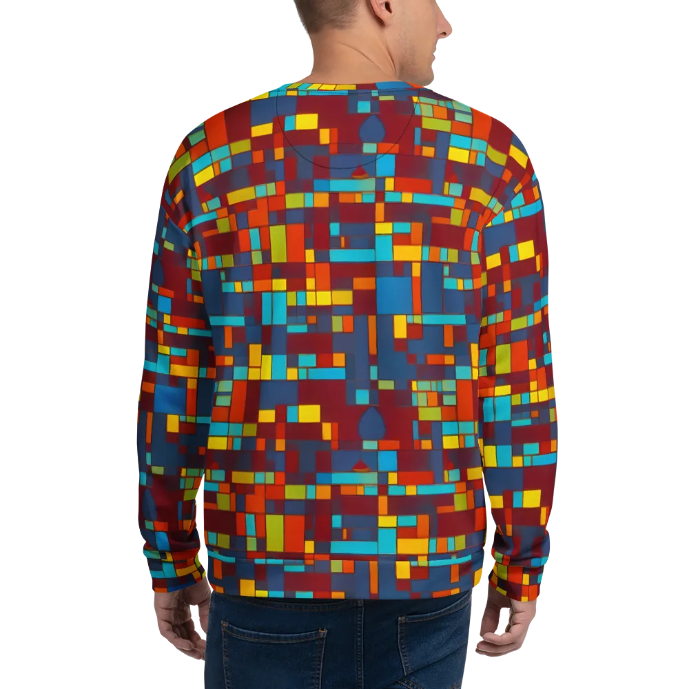 Astral Grid on Sweatshirt — Back