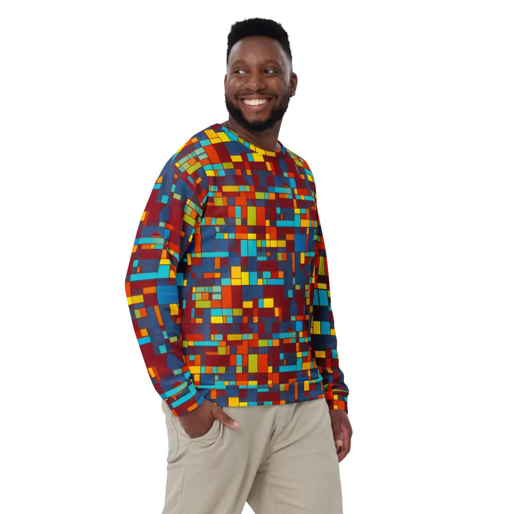 Astral Grid on Sweatshirt — Front