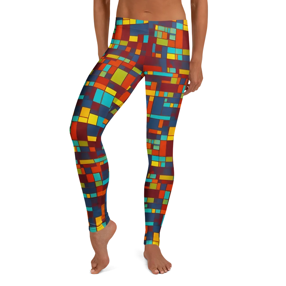 Astral Grid on Leggings — Front
