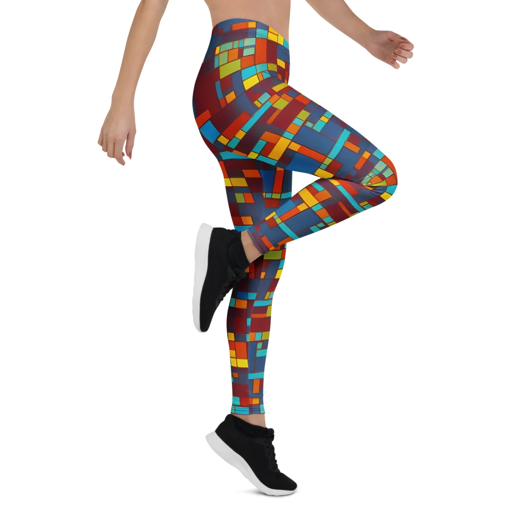 Astral Grid on Leggings — Right