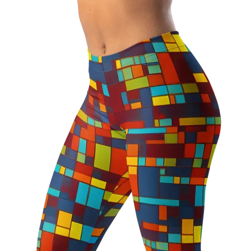 Astral Grid on a Leggings