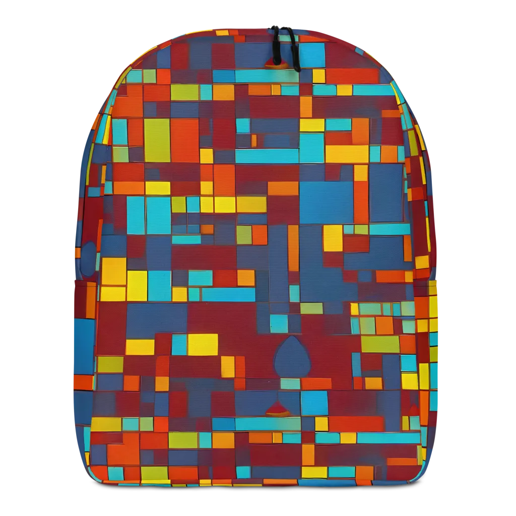 Astral Grid on Minimalist Backpack — Front