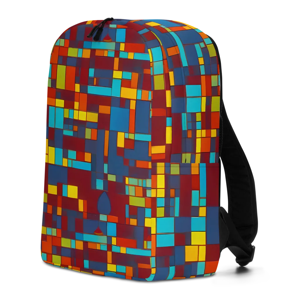 Astral Grid on Minimalist Backpack — Left