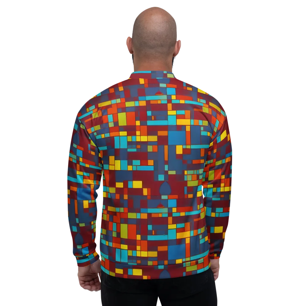 Astral Grid on Bomber Jacket — Back