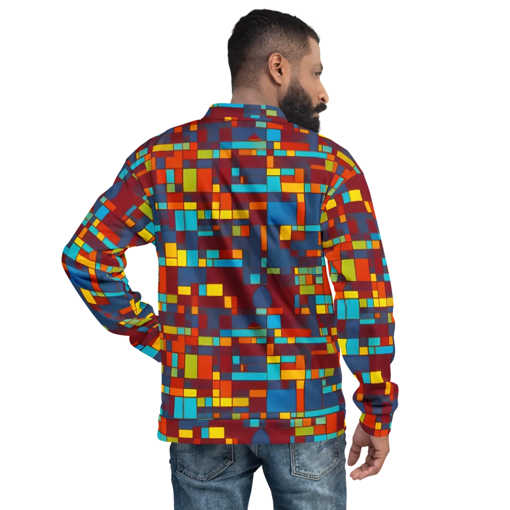 Astral Grid on Bomber Jacket — Back
