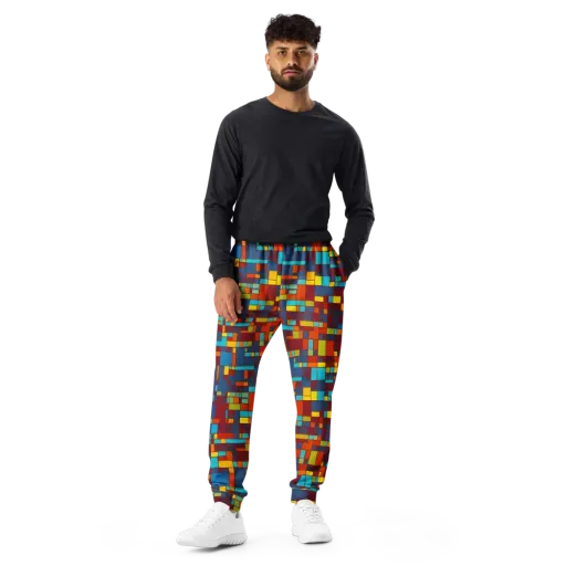 Astral Grid on a Men's Joggers