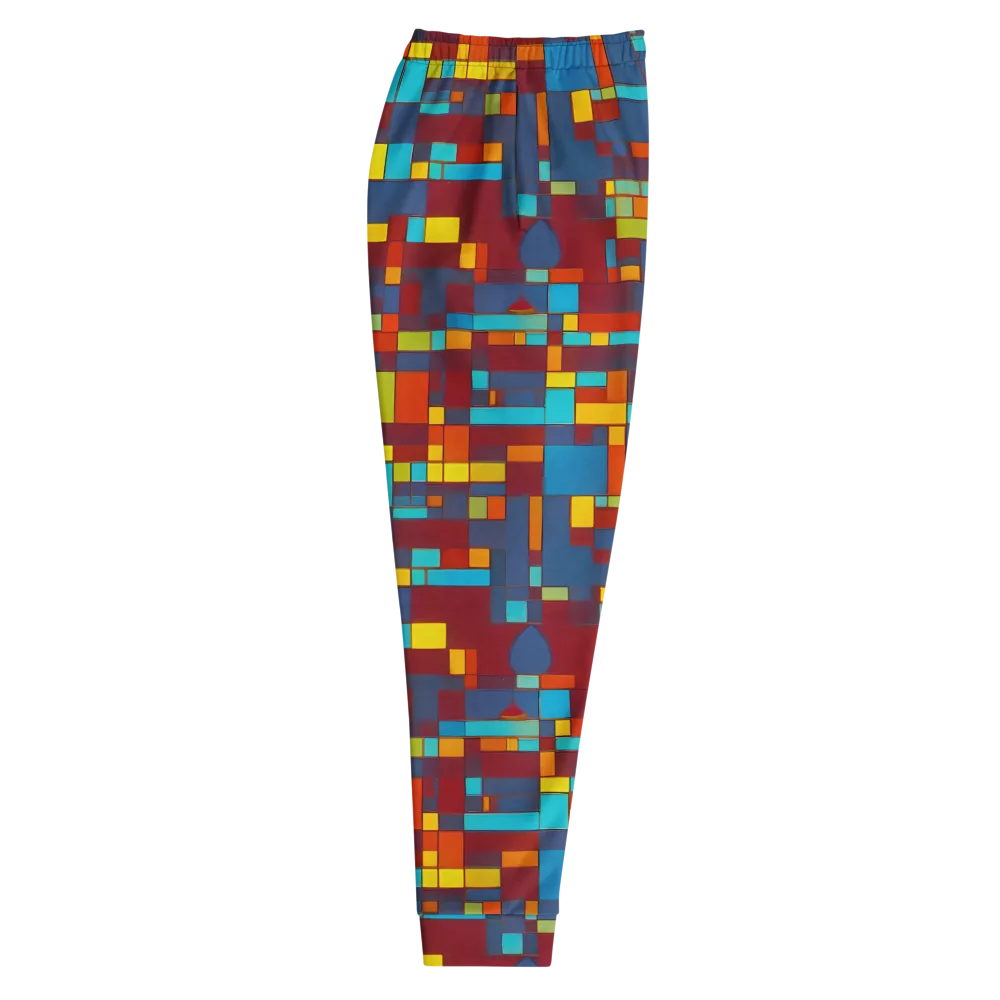 Astral Grid on Men's Joggers — Right