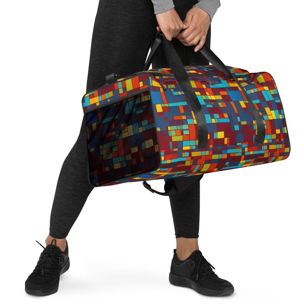 Astral Grid on Duffle Bag — Right Front