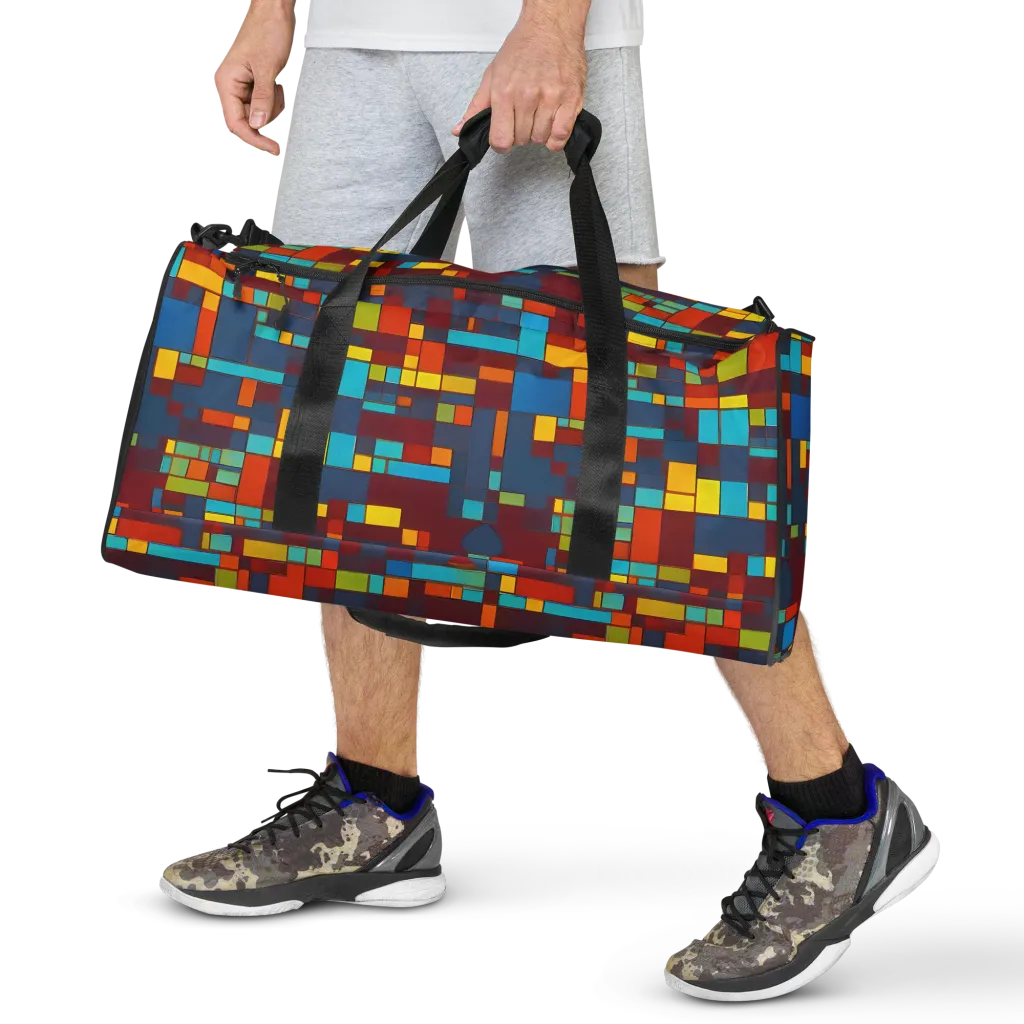 Astral Grid on Duffle Bag — Front
