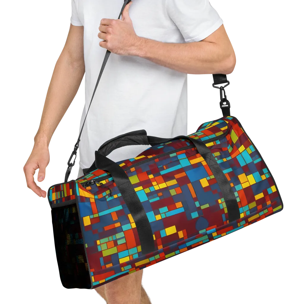Astral Grid on Duffle Bag — Right Front