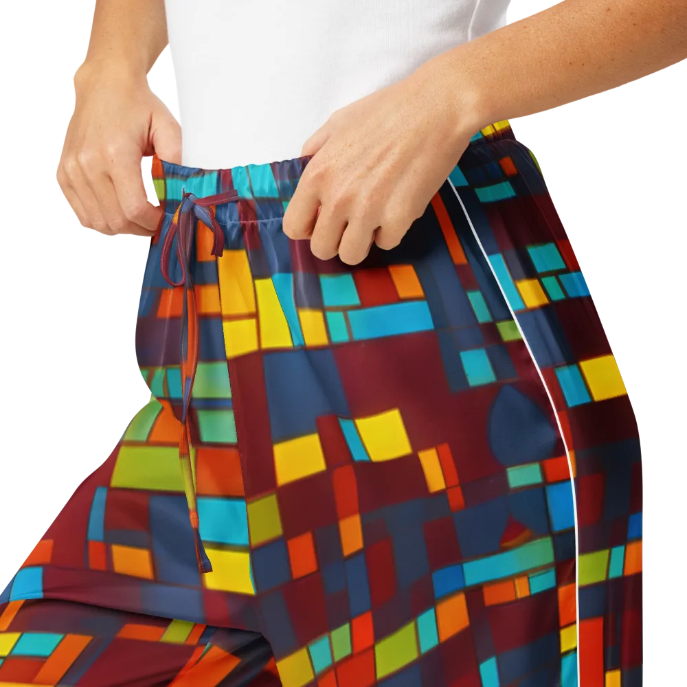 Astral Grid on Women's Pajama Pants — Product details