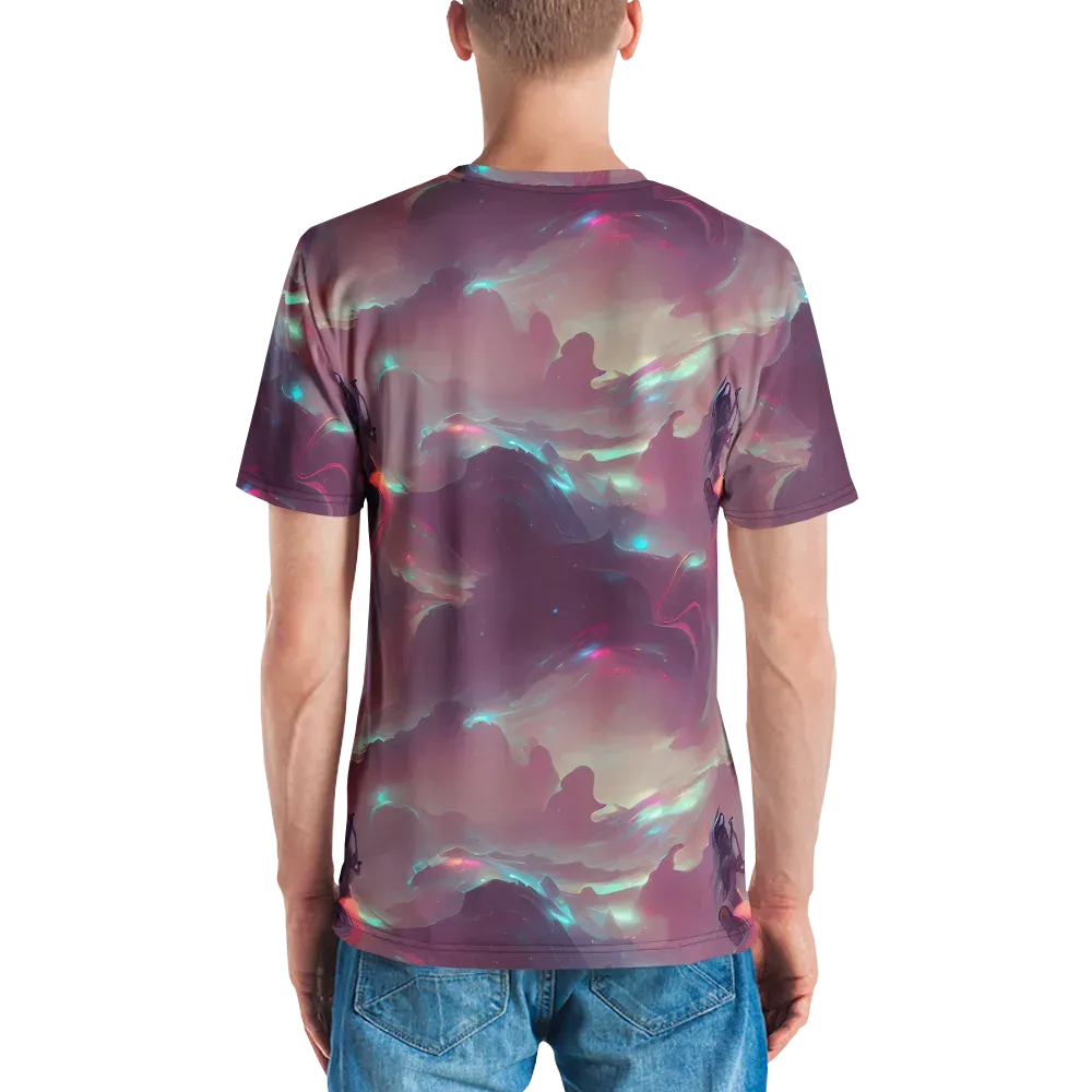 Astral Illusions on Men's Crew Neck T-Shirt — Back