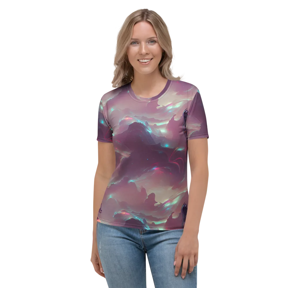 Astral Illusions on Women's Crew Neck T-Shirt — Front