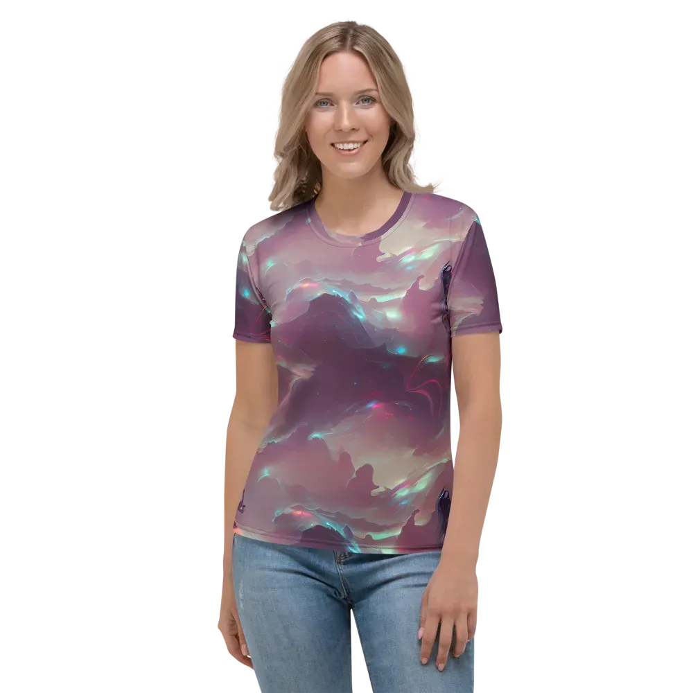 Astral Illusions on Women's Crew Neck T-Shirt — Front