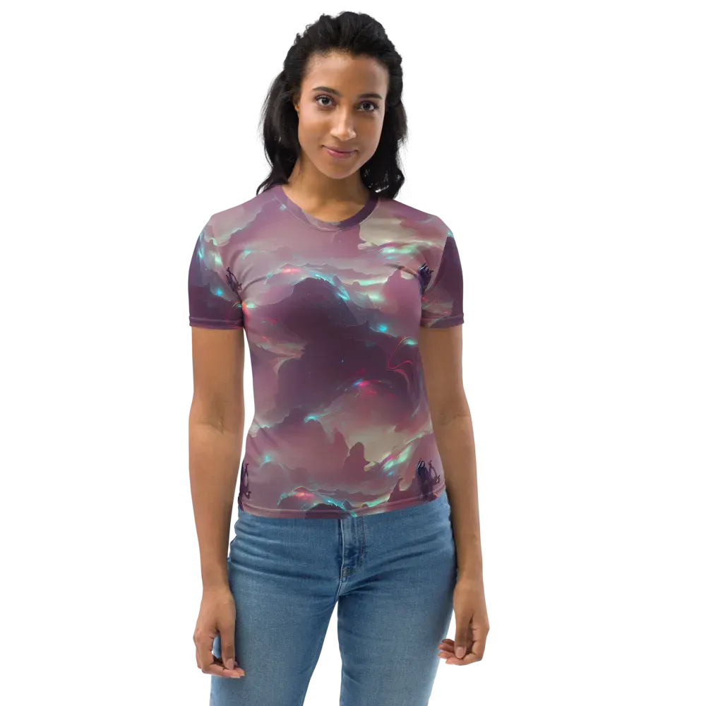 Astral Illusions on Women's Crew Neck T-Shirt — Front