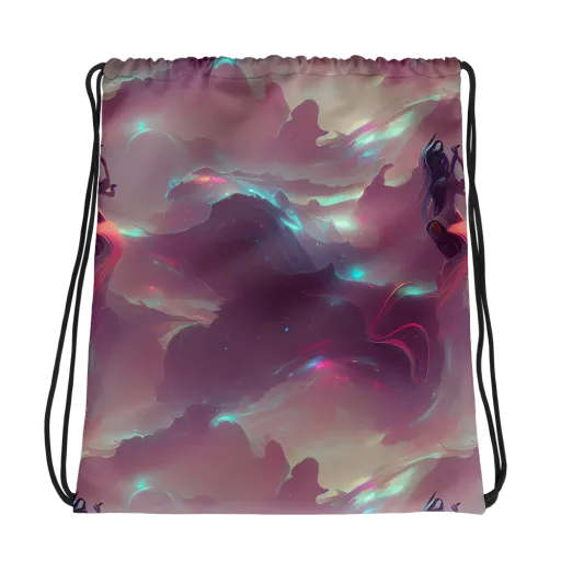 Astral Illusions on a Drawstring Bag