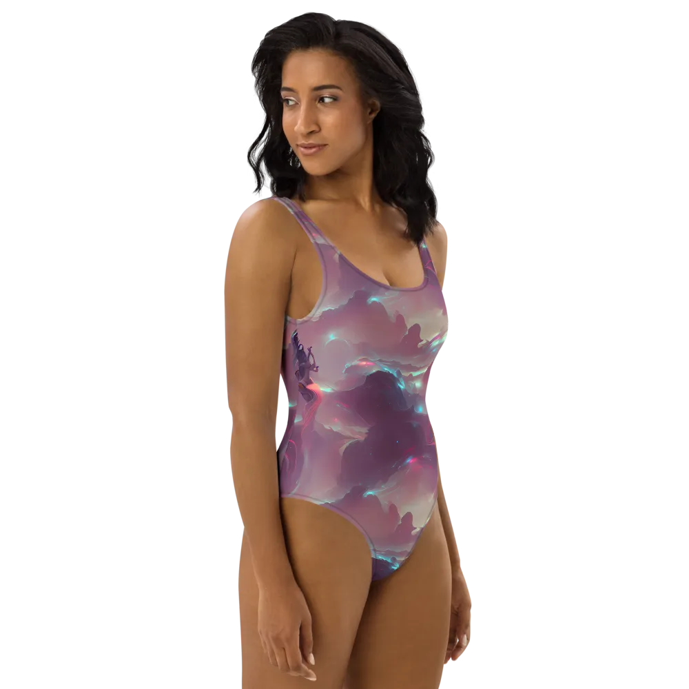 Astral Illusions on One-Piece Swimsuit — Right