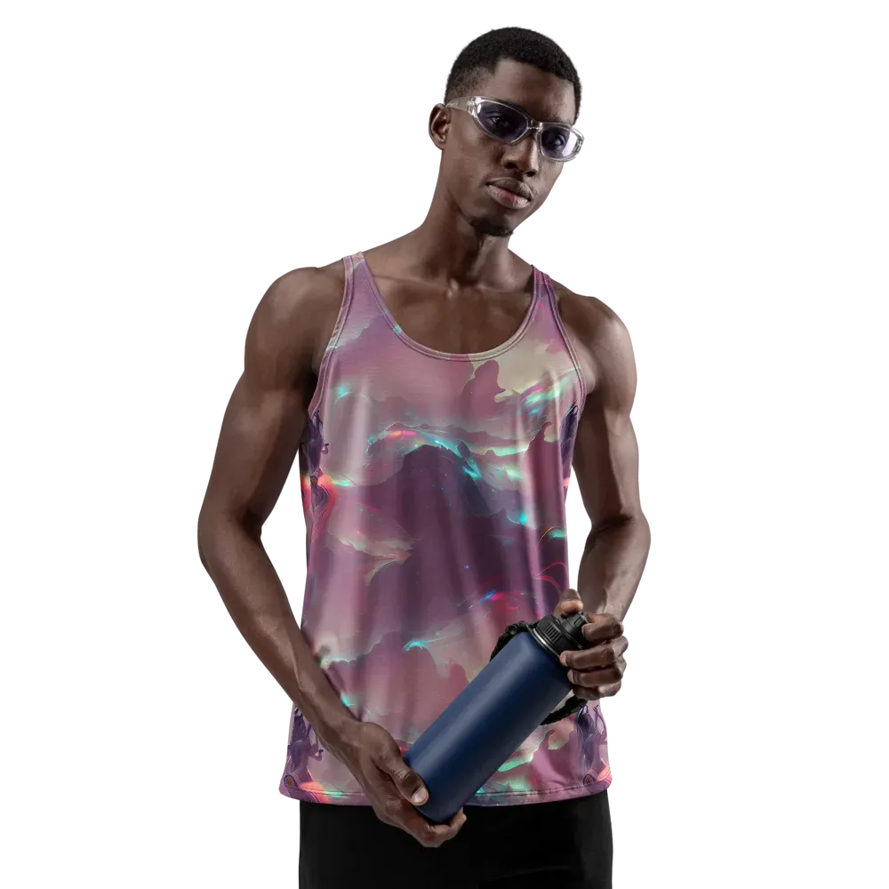 Astral Illusions on Men's Tank Top — Front
