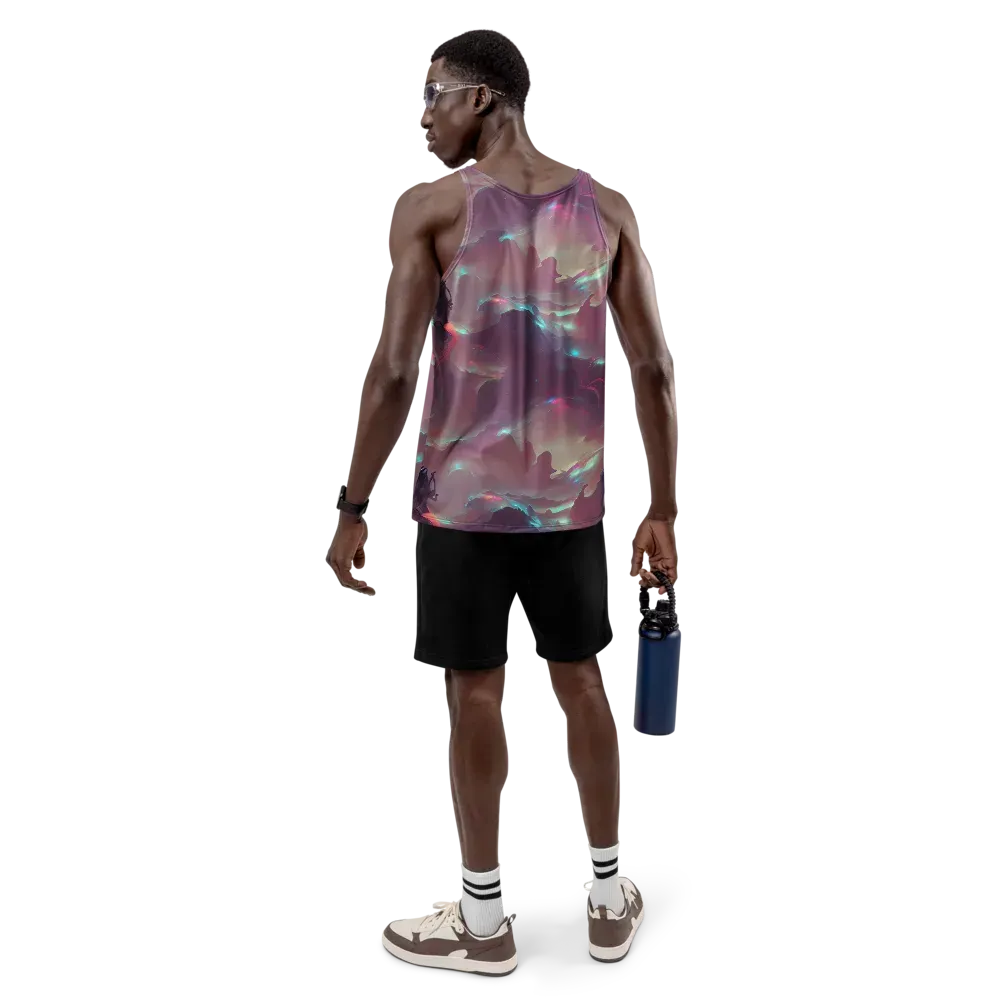 Astral Illusions on Men's Tank Top — Back