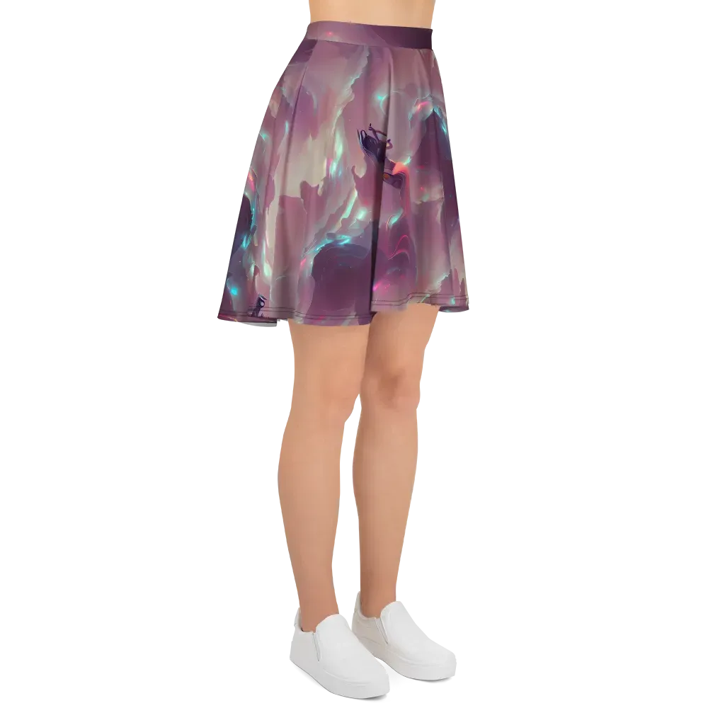 Astral Illusions on Skater Skirt — Right