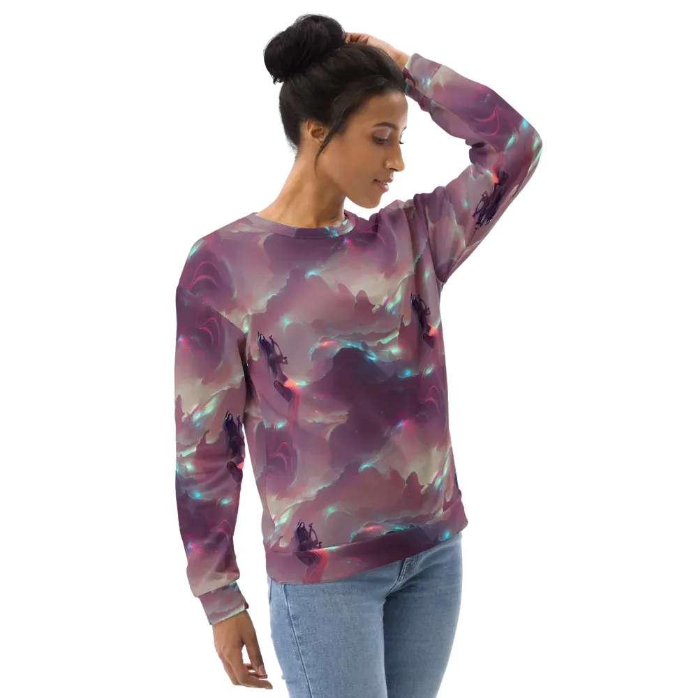 Astral Illusions on Sweatshirt — Right Front