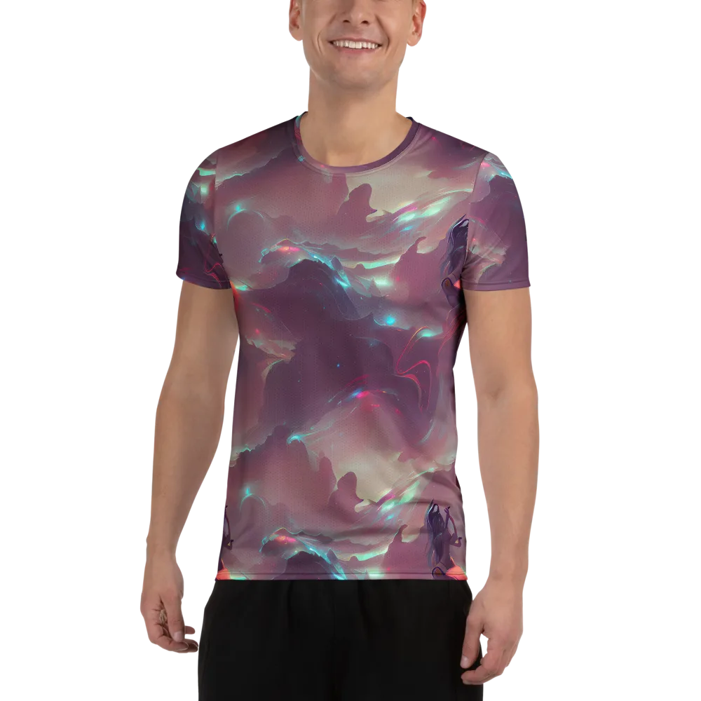Astral Illusions on Men's Athletic T-Shirt — Front