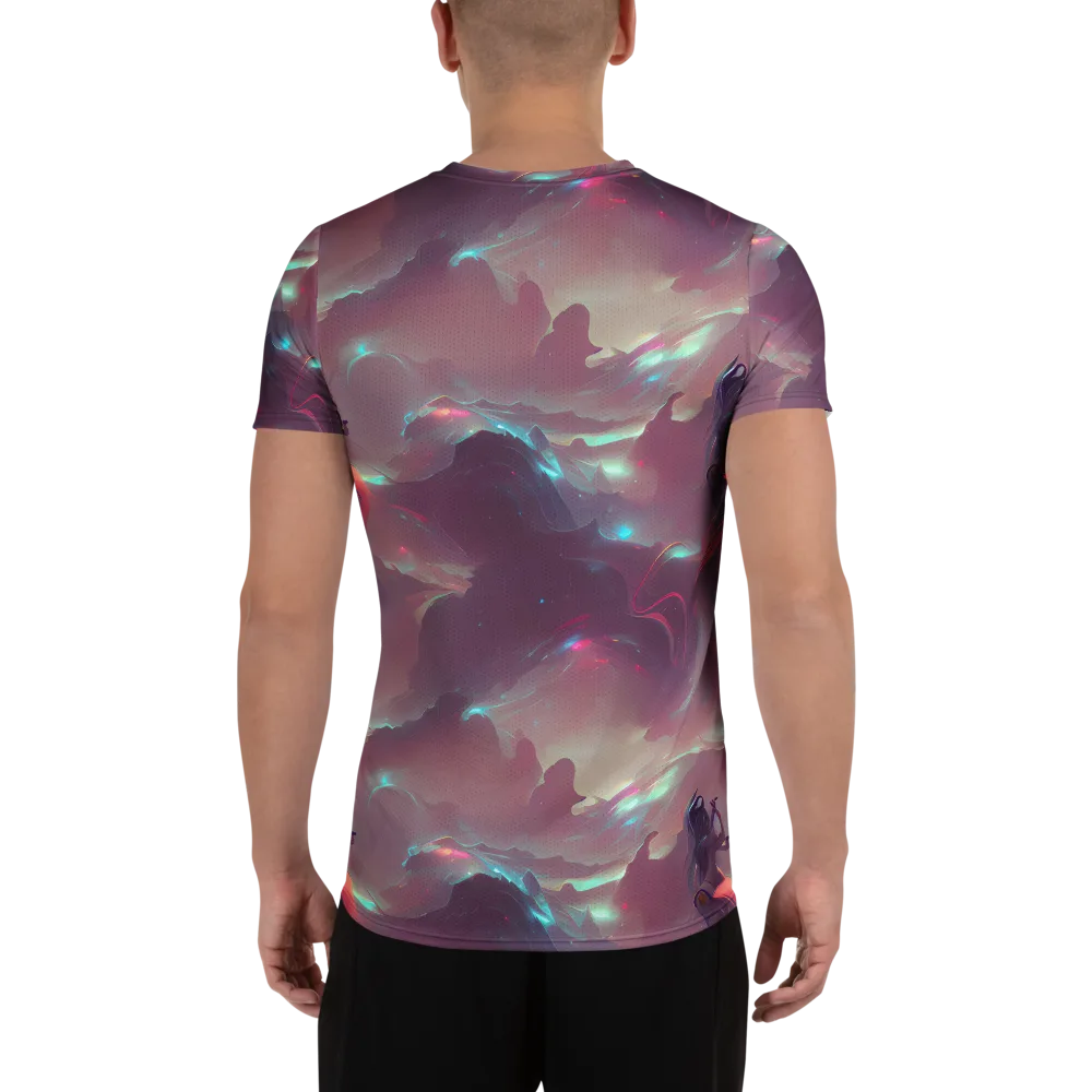 Astral Illusions on Men's Athletic T-Shirt — Back